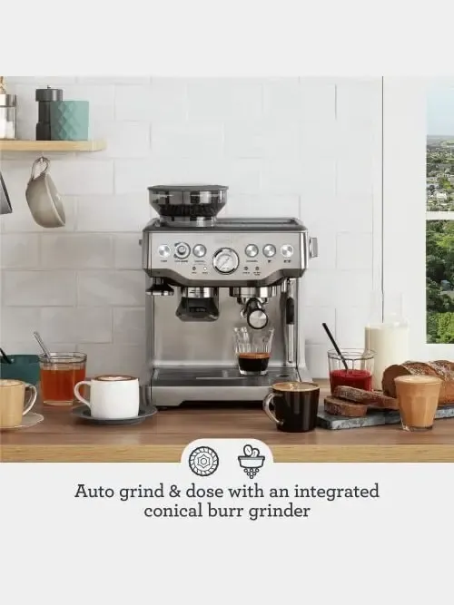 Breville Barista Express eszpresszógép BES870XL, szálcsiszolt rozsdamentes acél