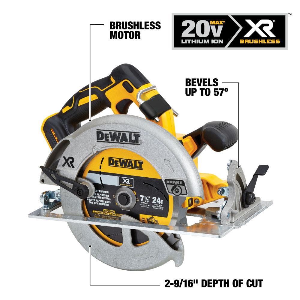 20 V MAX 7 1/4