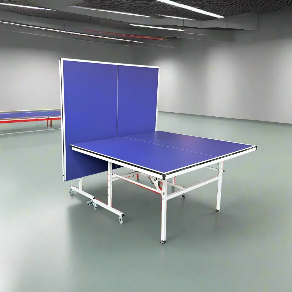 16 mm-es pingpongasztal, komplett kiegészítőkkel