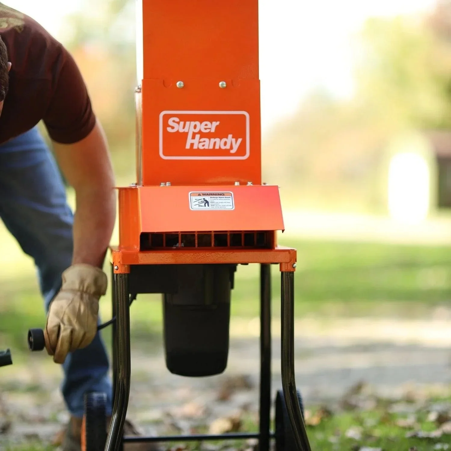 SuperHandy Heavy Duty Electric Shredder & Mulcher GUO056