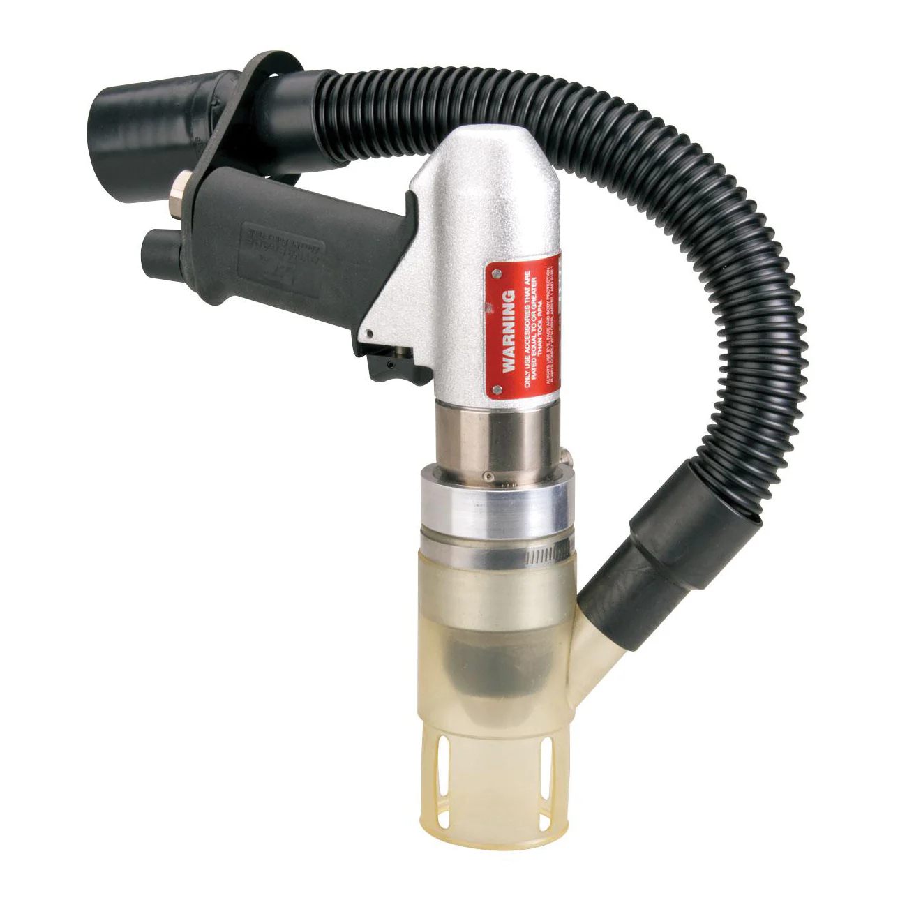 Dynabrade 53103  ~  3/8 Inch Central Vacuum Drill .7 Hp Pistol Grip 3400 Rpm Rear Exhaust Jacobs