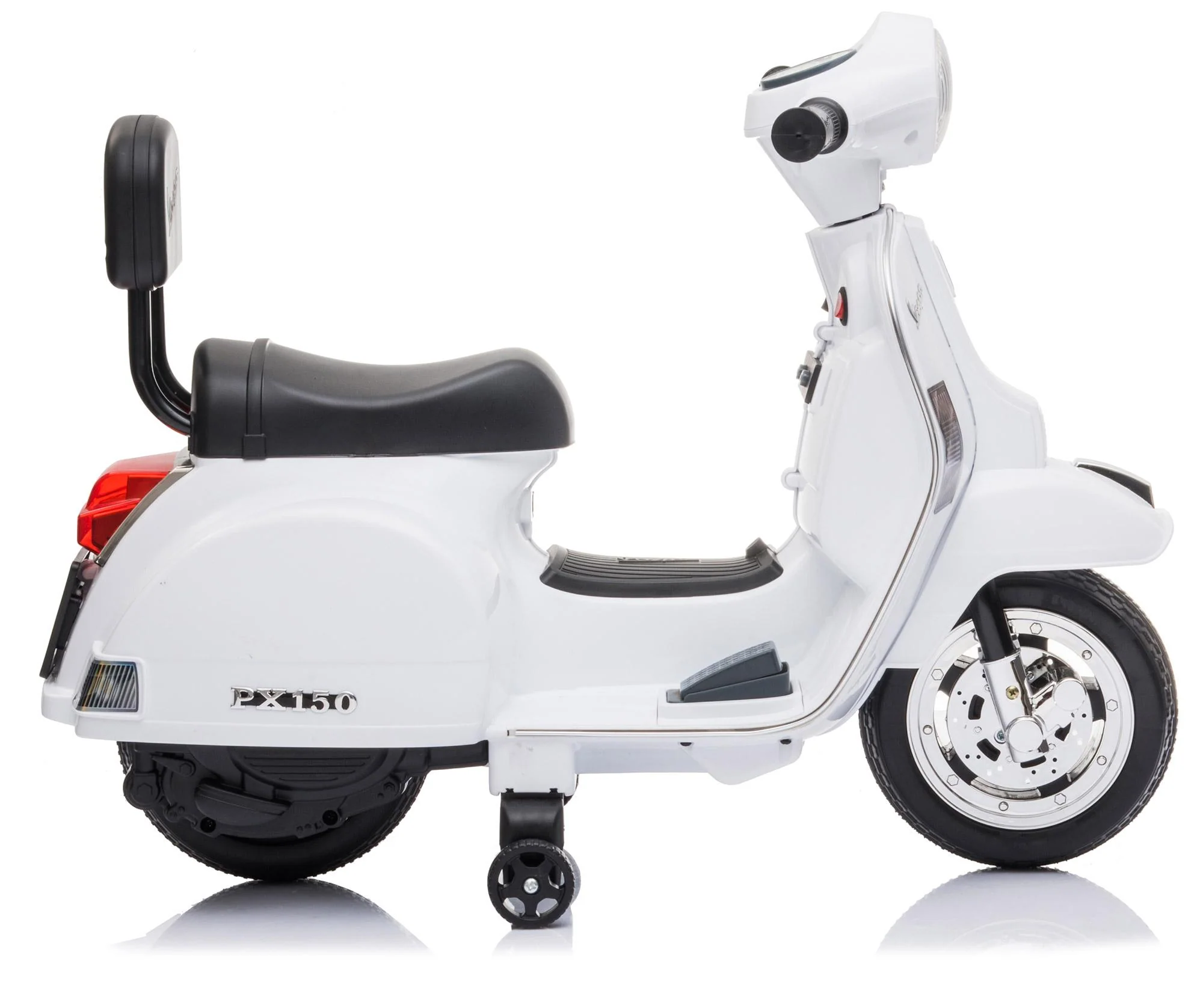 Piaggio Mini Vespa PX150 Elettrica 6V per Bambini Bianca