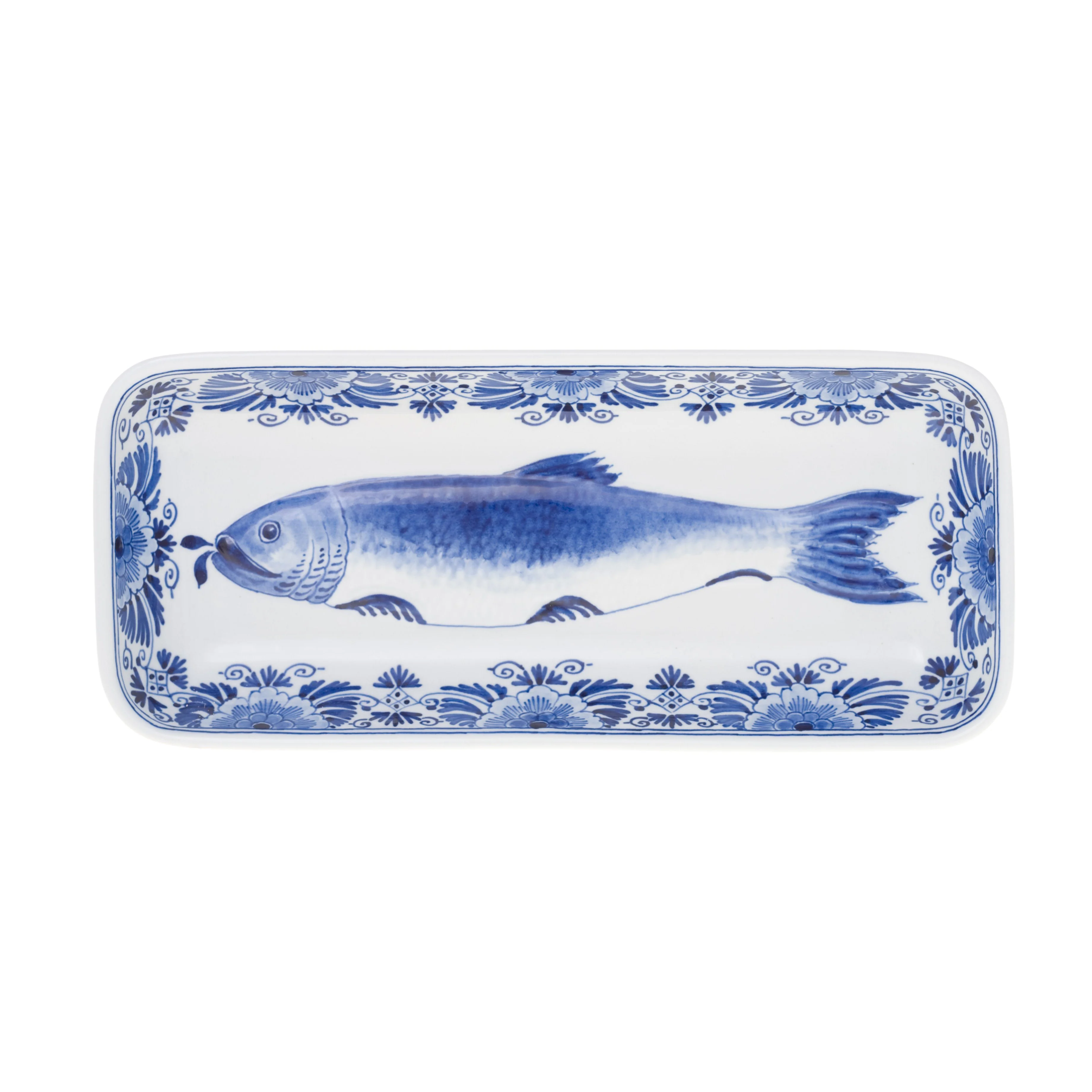 Herring Dish, Blue