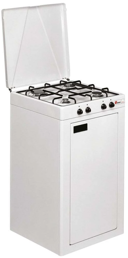 Fornello Cucina a Gas GPL / Metano 4 Fuochi con Mobile Modello 541G – Cucina Completa in Acciaio Inox