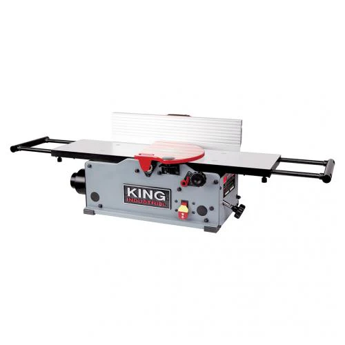 King Canada KC-8HJC  ~  Jointer 8 Inch Helical Cutter head Bench top 10 Amp. 120V