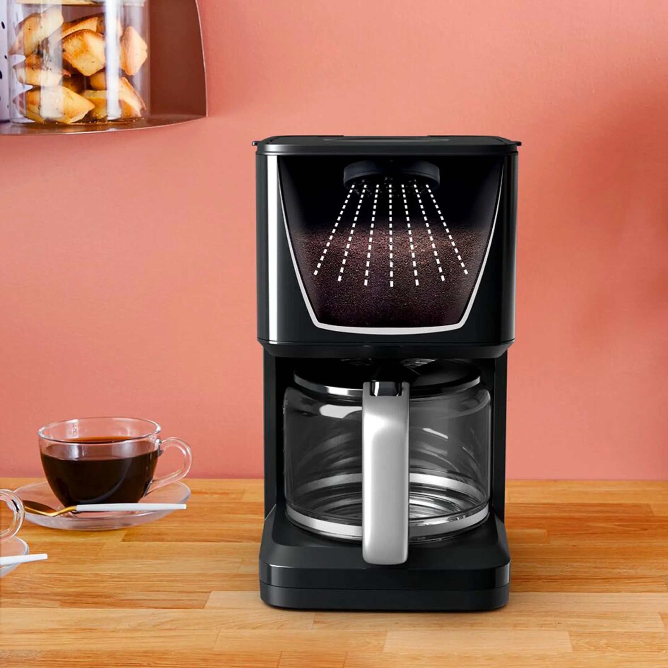 Tefal Koffiezetapparaat Smart'n Light CM600810