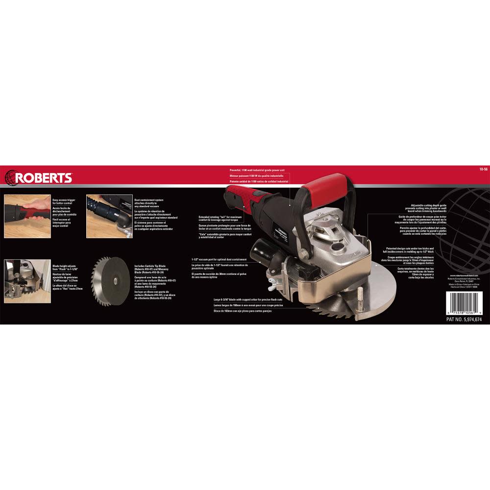 Longneck Plus 120 Volt 6 in. Jamb and Undercut Saw