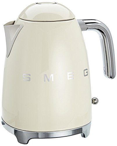 SMEG Bollitore Elettrico KLF01CREU, 2400 W, 7 Cups, Acciaio Inossidabile, Crema : Amazon.it: Casa e cucina