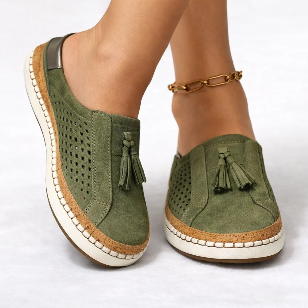 Women��s Slip-On Shoes Lightweight Supportive Fit