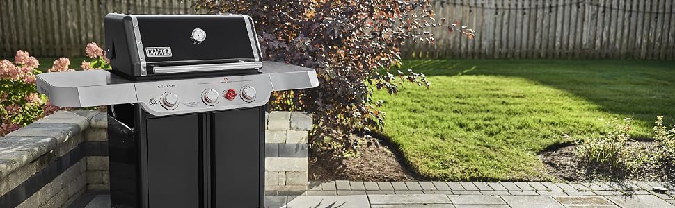 Genesis E-325 Gas Grill in Black