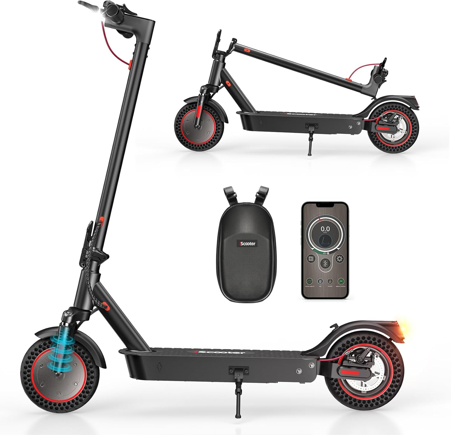 iScooter i8/i9Max Monopattino Elettrico per Adulti, 8.5