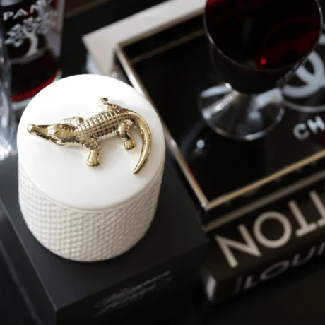 Blanc Charnel White Croco
