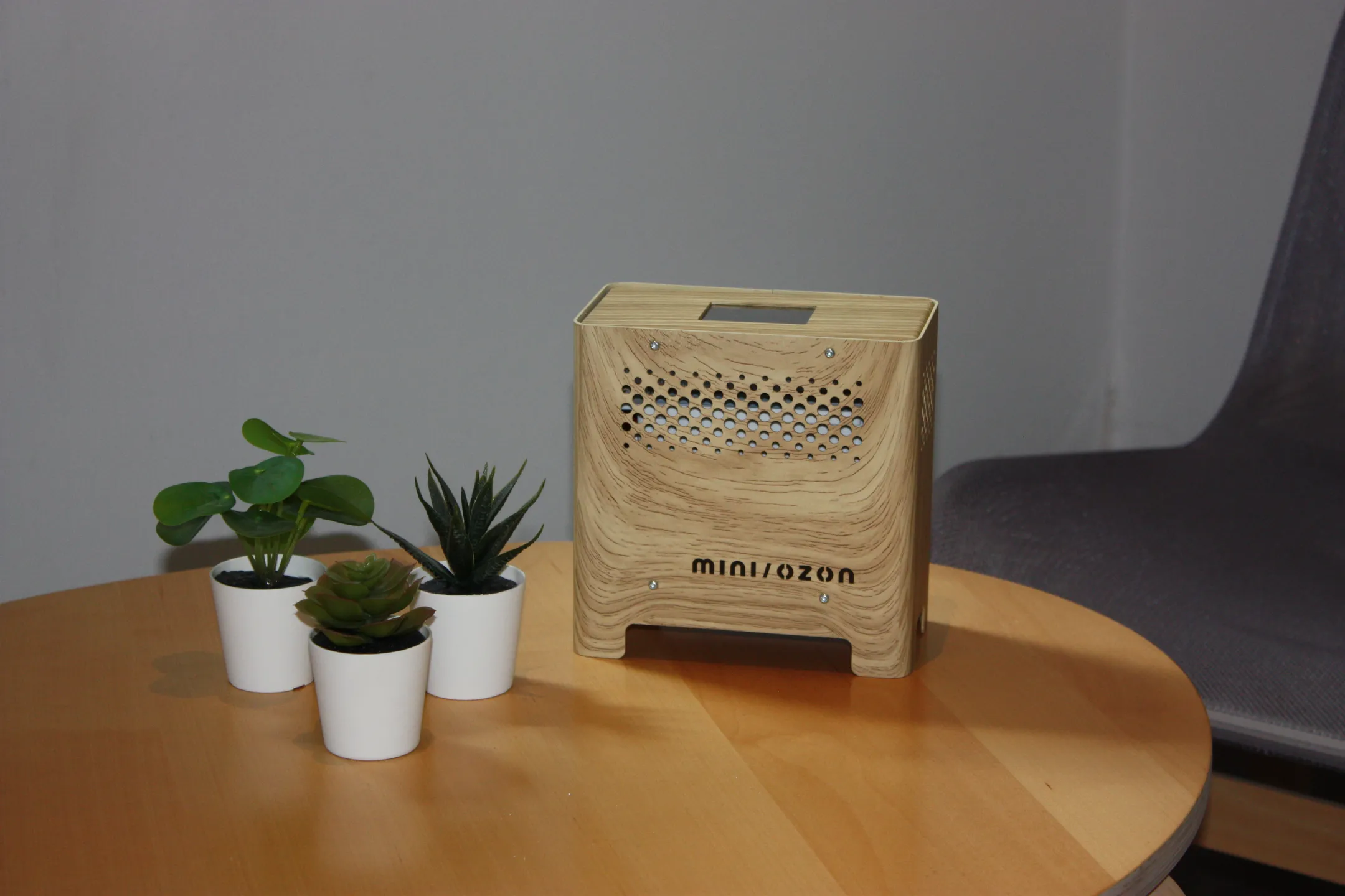 Mini Ozon Luchtreiniger - Wood
