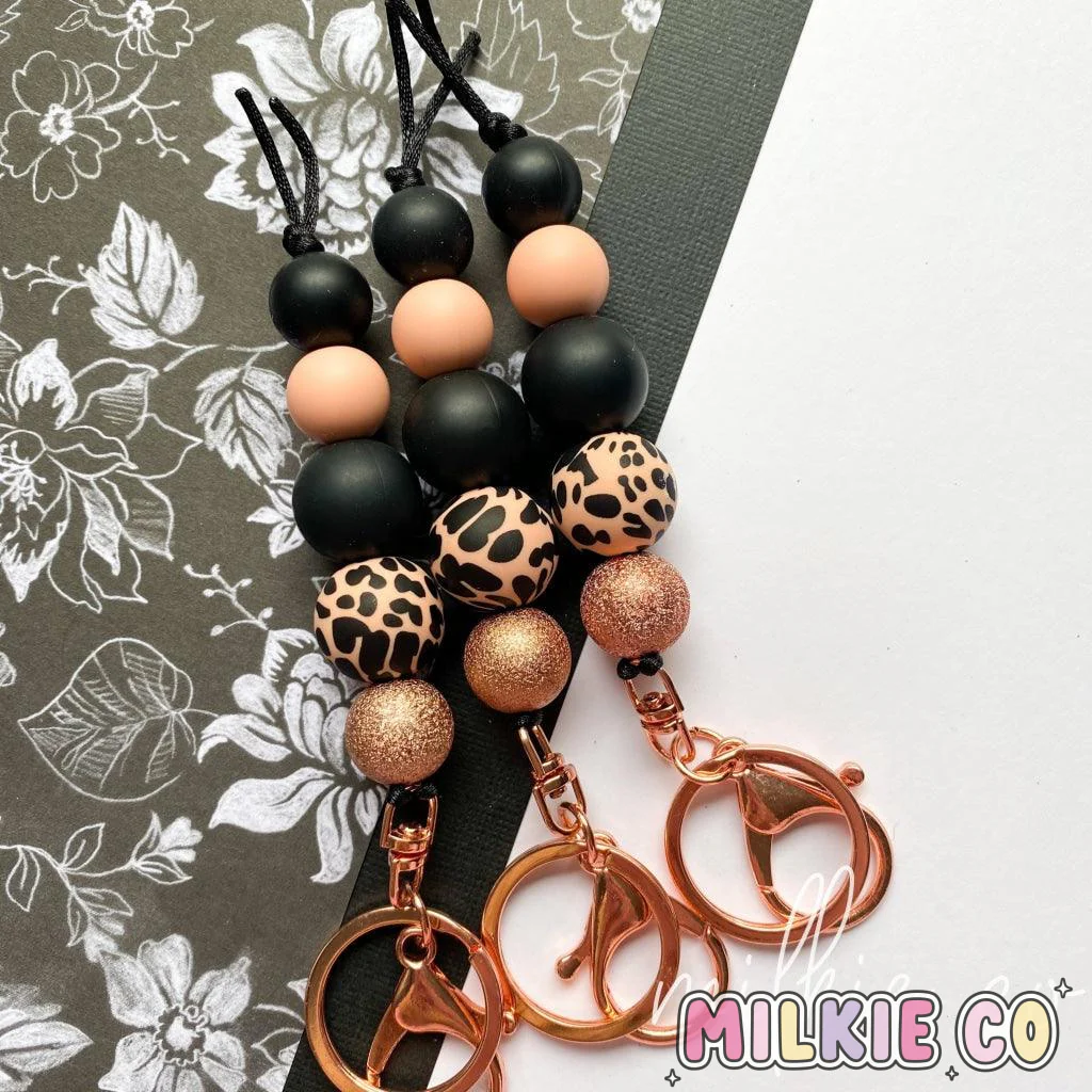 Brylie Beaded Keychain