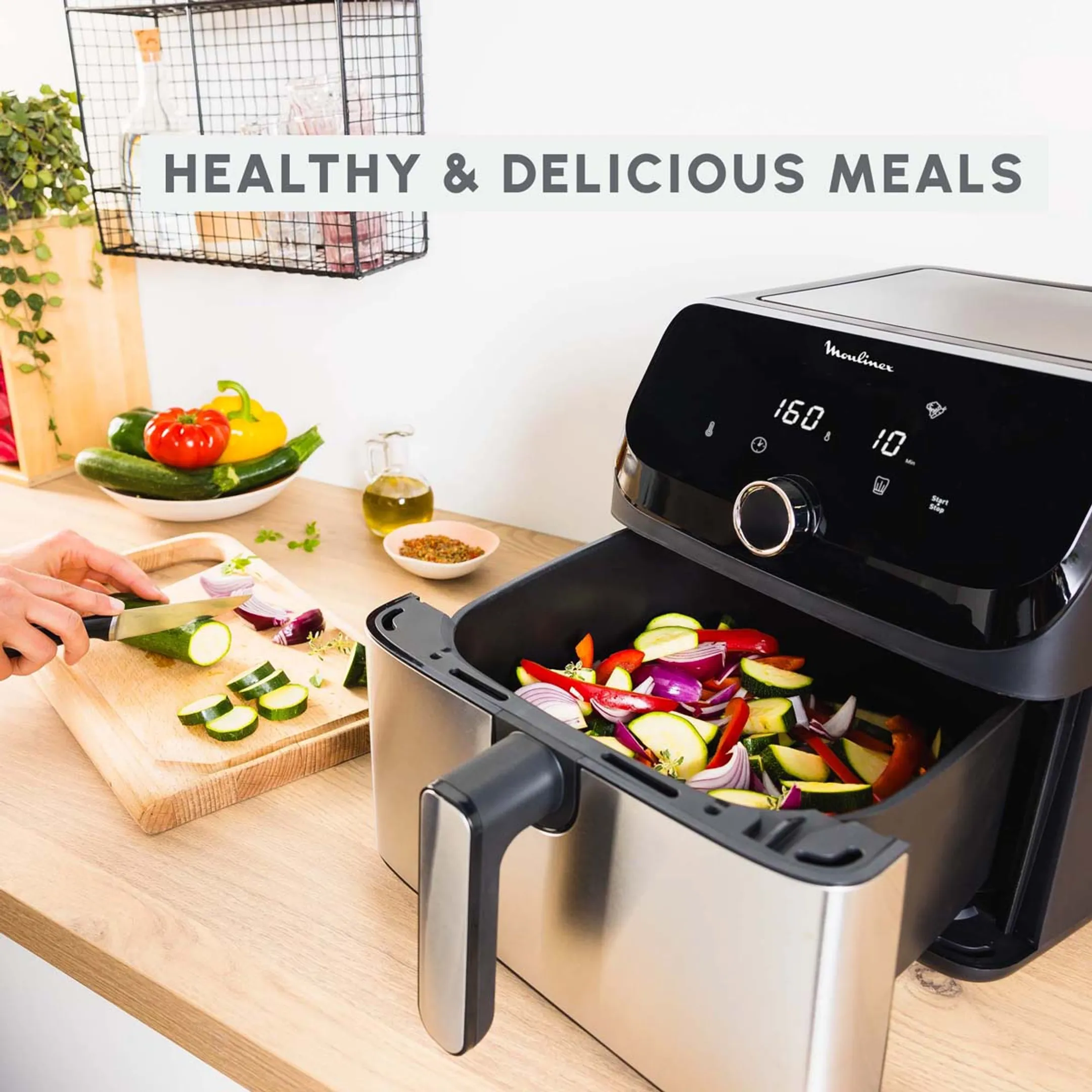 Moulinex Airfryer Easy Fry Mega EZ855D20