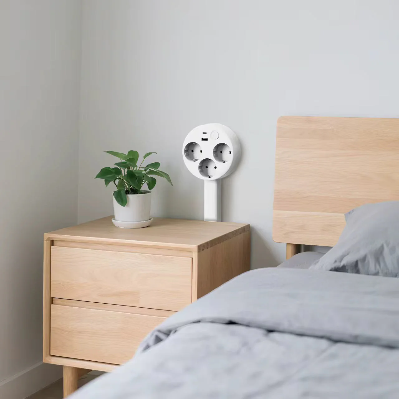 PowerReach | De slimme, stijlvolle uitschuifbare stopcontactdoos voor modern wonen