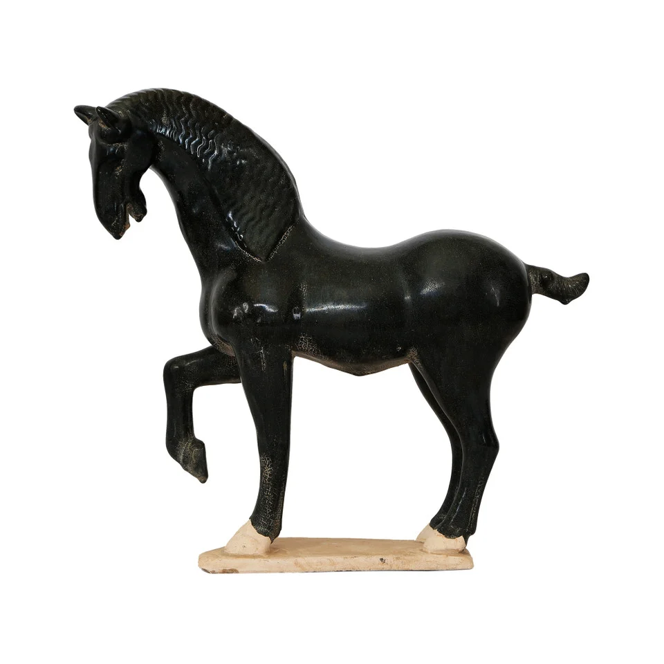 Black Terracotta Horse