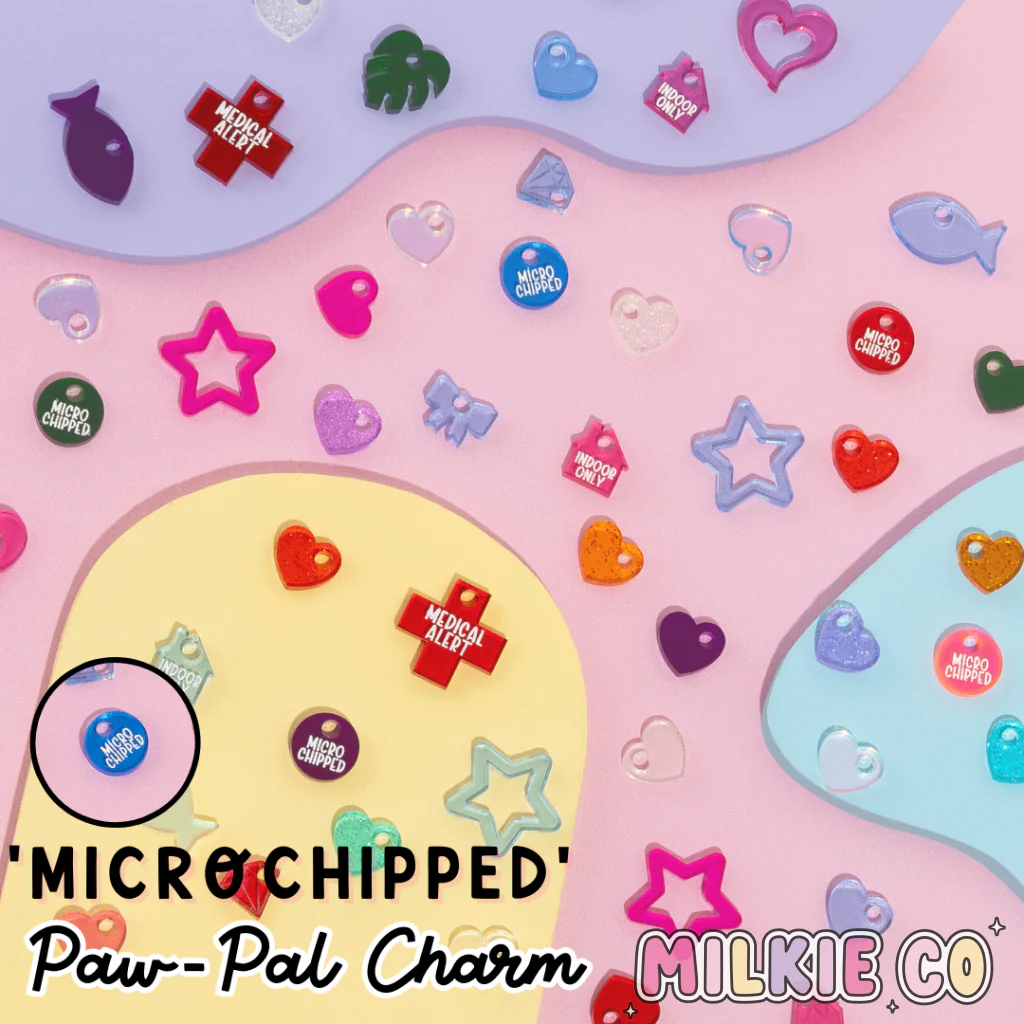 'Microchipped' Paw-Pal Charm