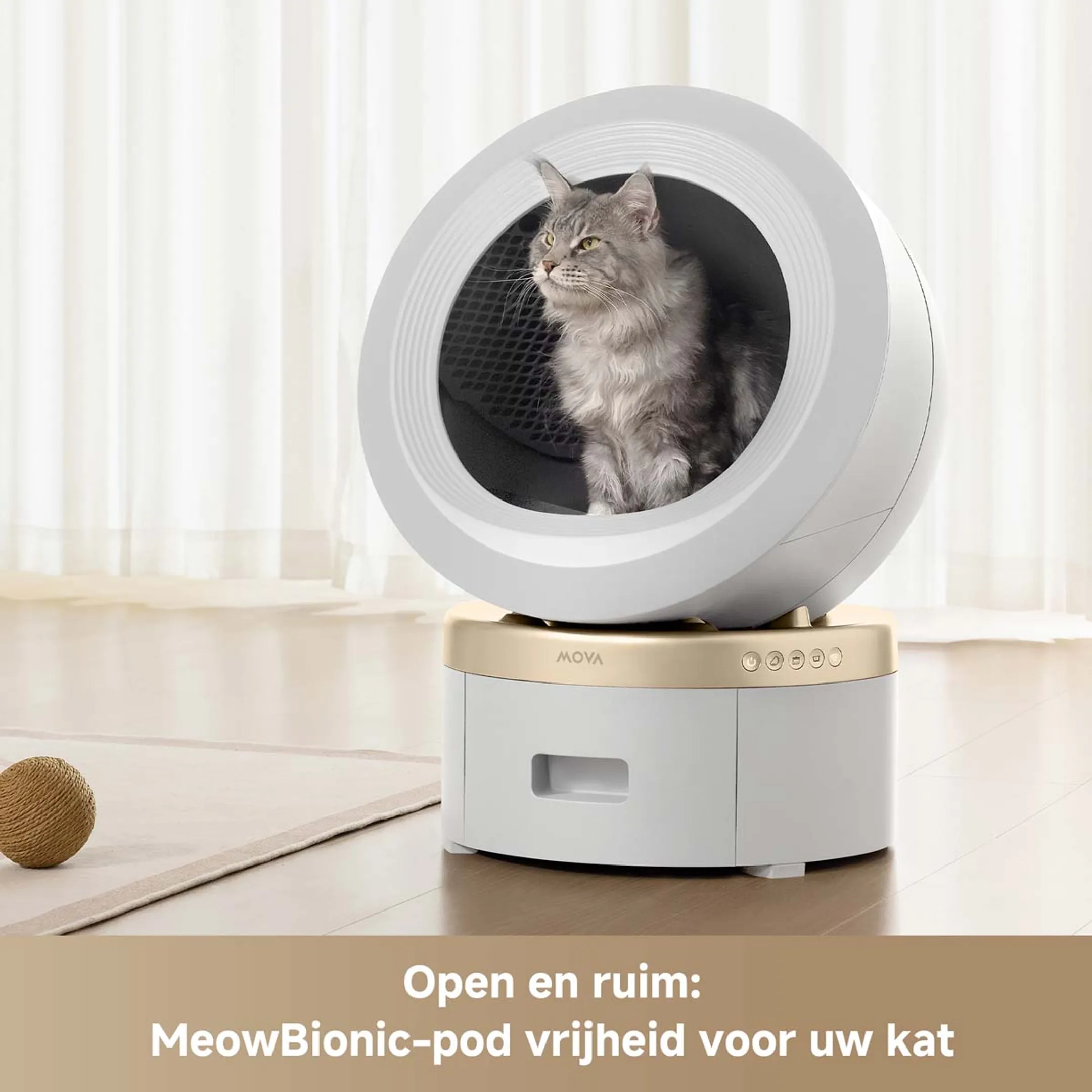 MOVA Automatische kattenbak LR10 Prime