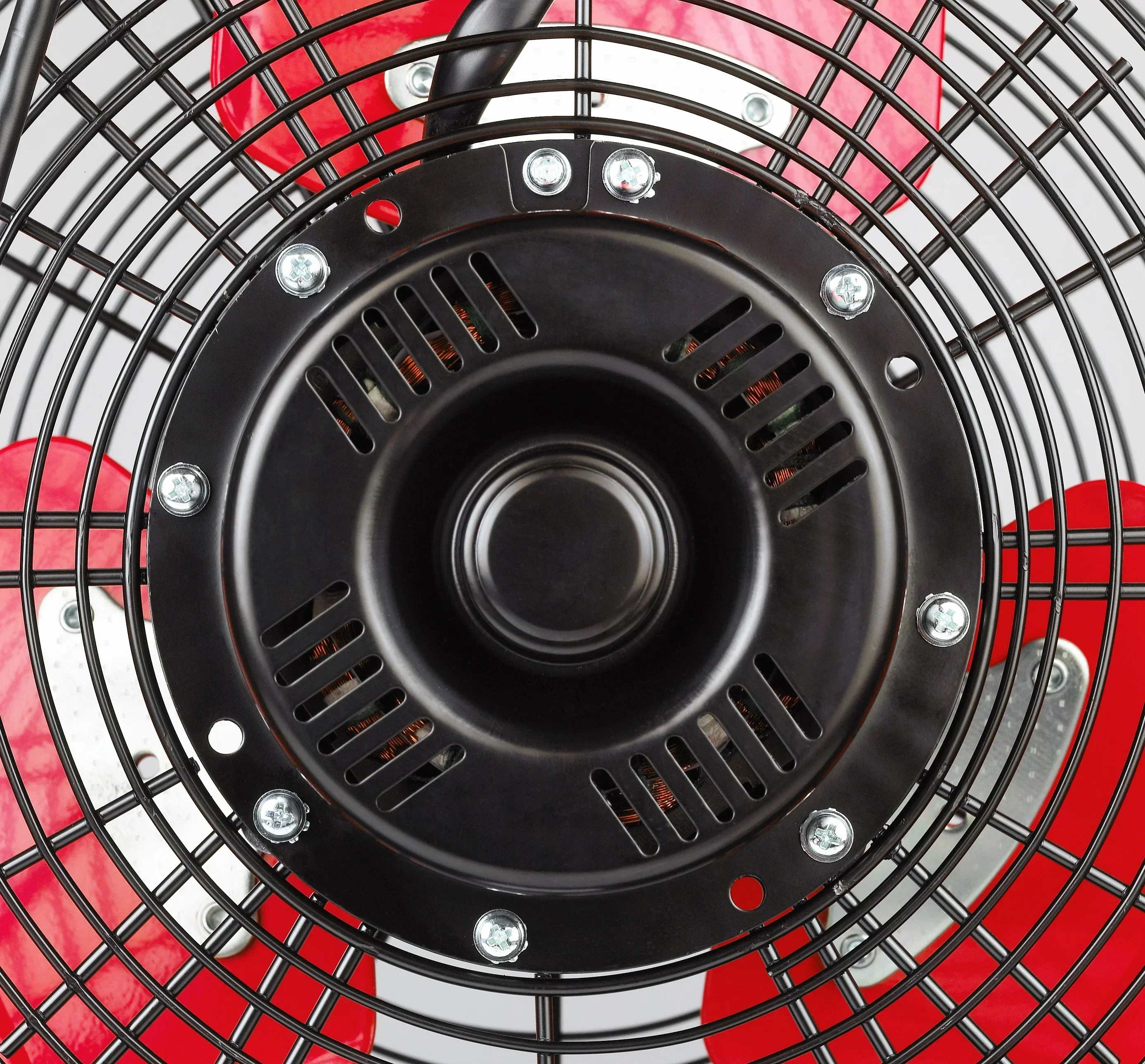 Hyper Tough New 30 inch High Velocity Tilted Drum Fan Red & Black