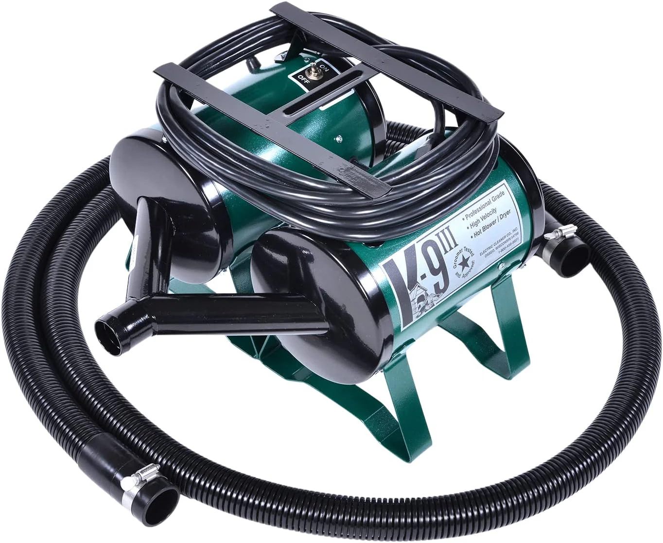 Dog Blow Dryer- Heavy Duty Durable Design with High Performance for Professional Grooming and at Home