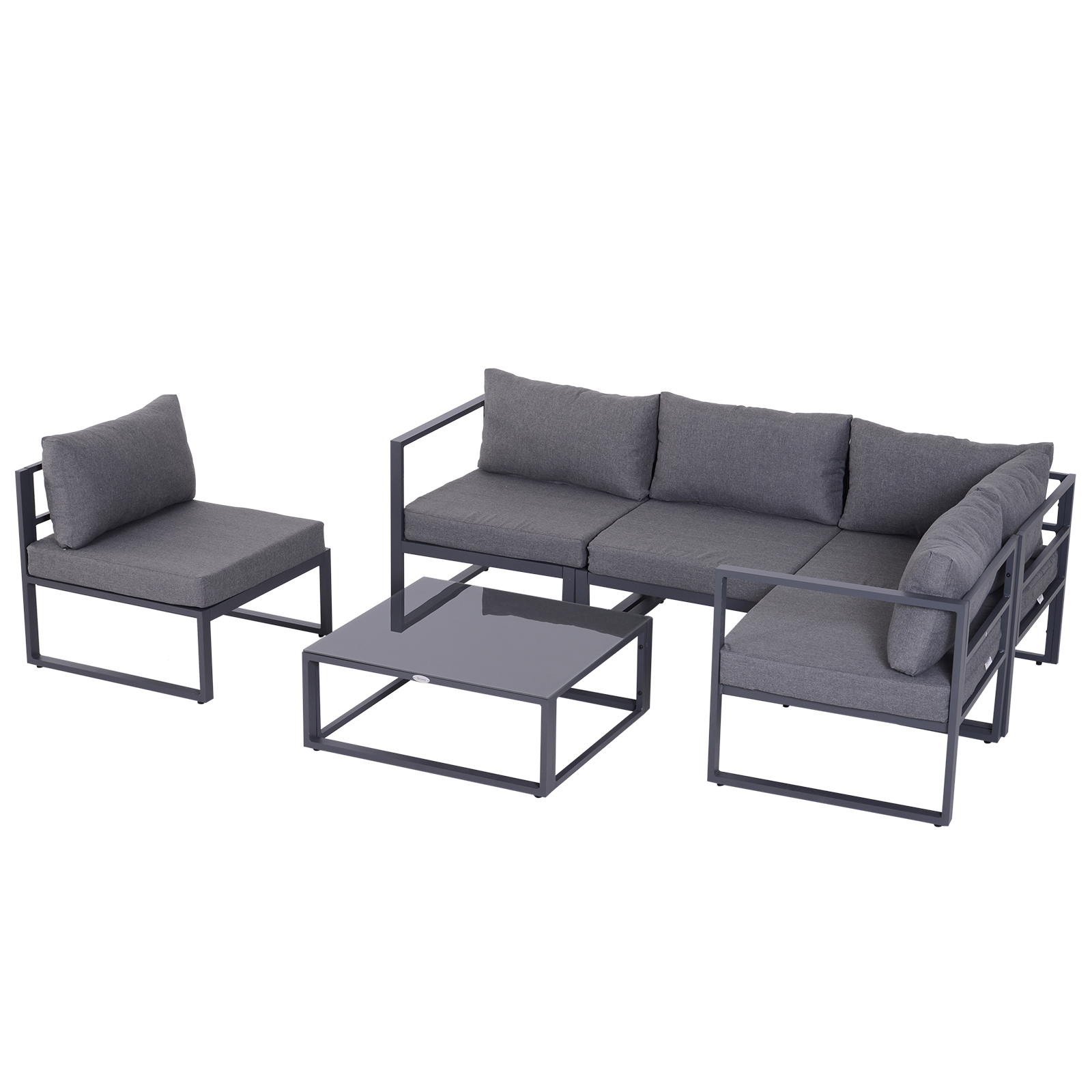 6-delig Tuinset tuinset meubelset