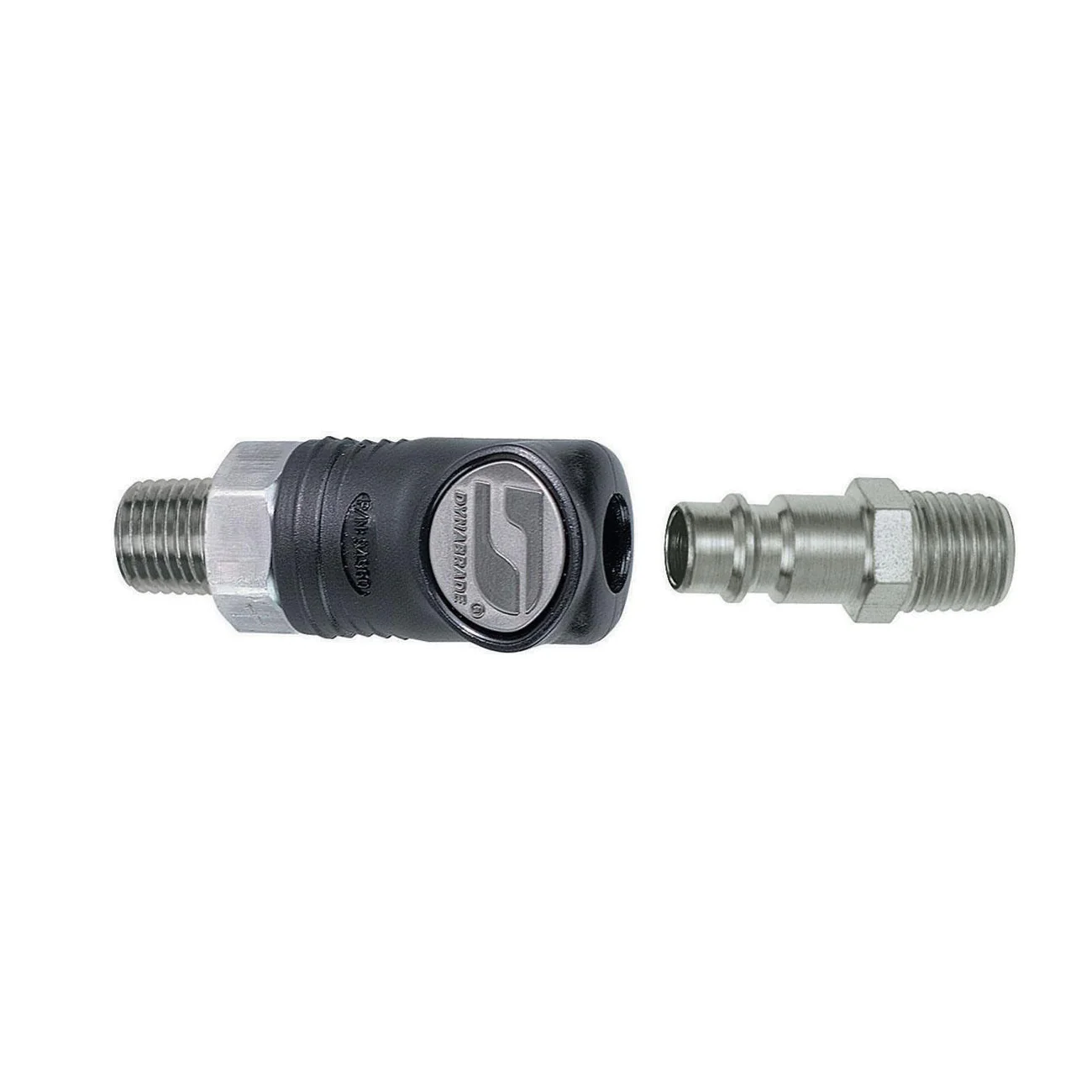 Dynabrade 94992  ~  1/4 Inch Male Composite-Style Coupler With 1/4 Inch Male Plug Assembly