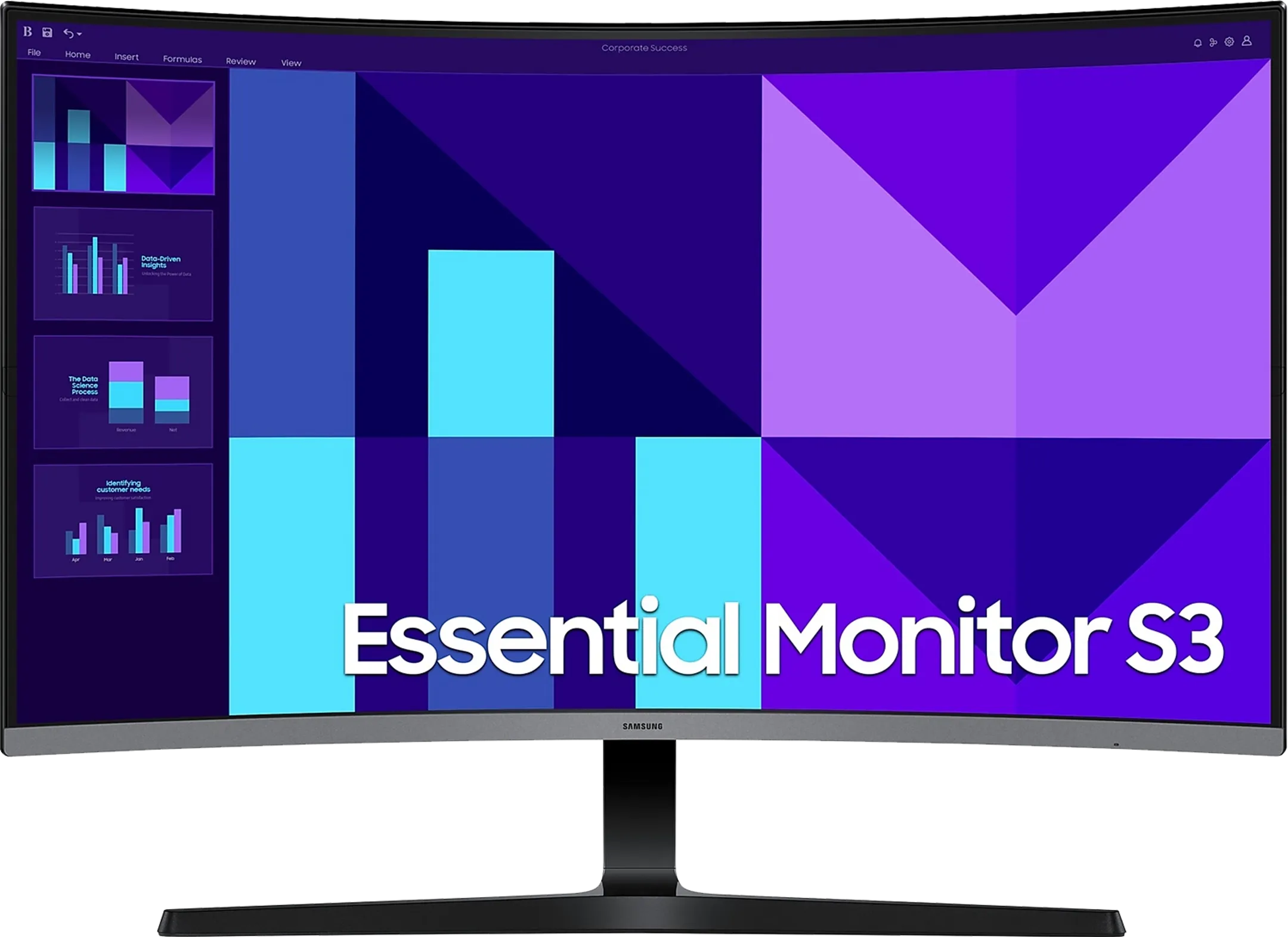 Samsung 32" Essential Monitor S3 LS32D390GAUXEN