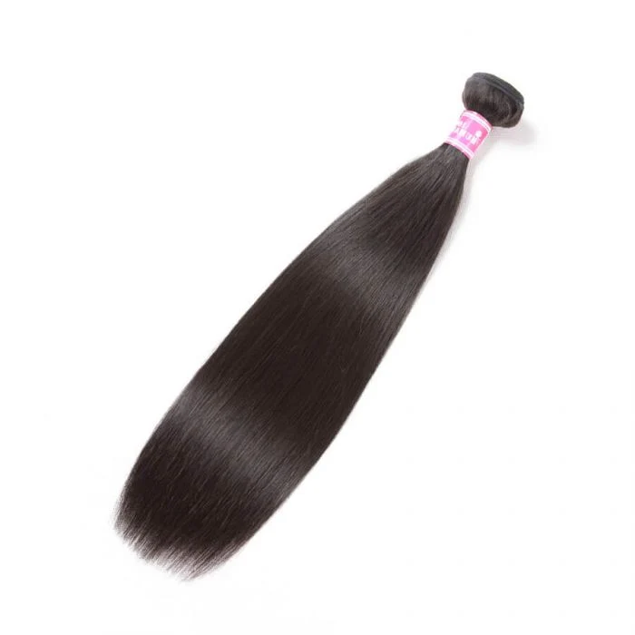 Brazilian Straight Virgin Hair 1 Bundles Deal Hair Weaves