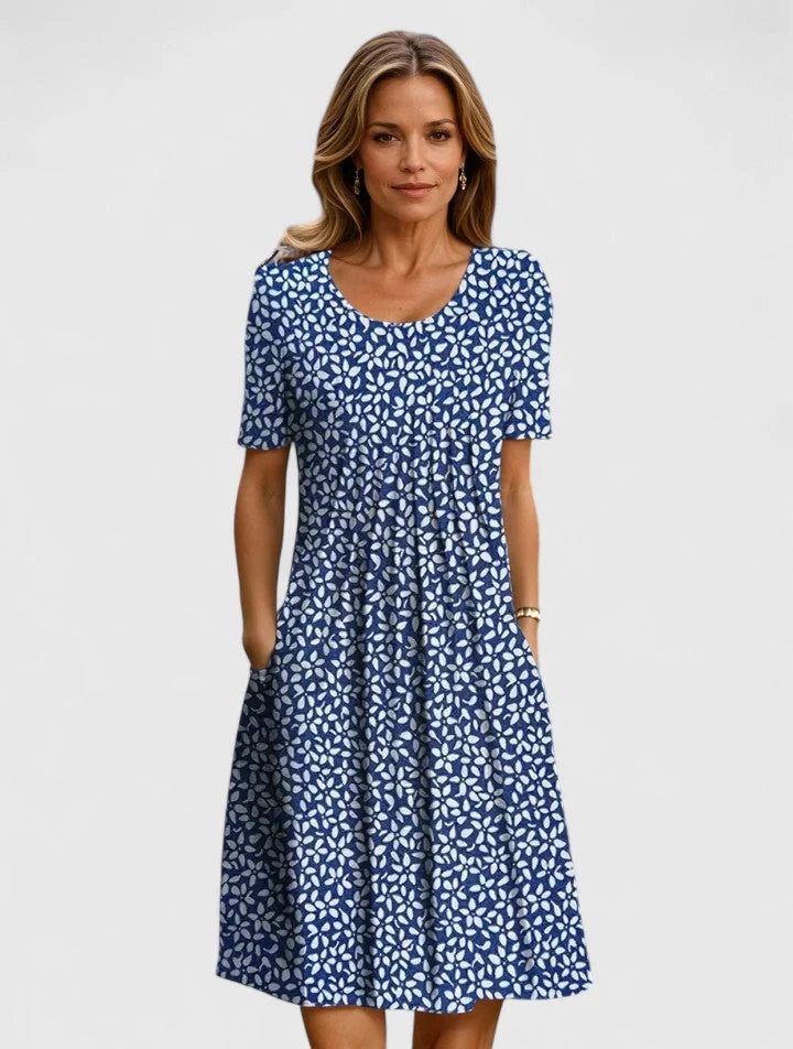 Women��s Elegant Dress Flattering Waist with Flowing Silhouette
