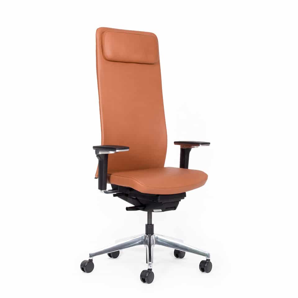 lento agilis matrix MT14 - Poltrona direzionale di alta classe - Vera pelle - Made in Germany
