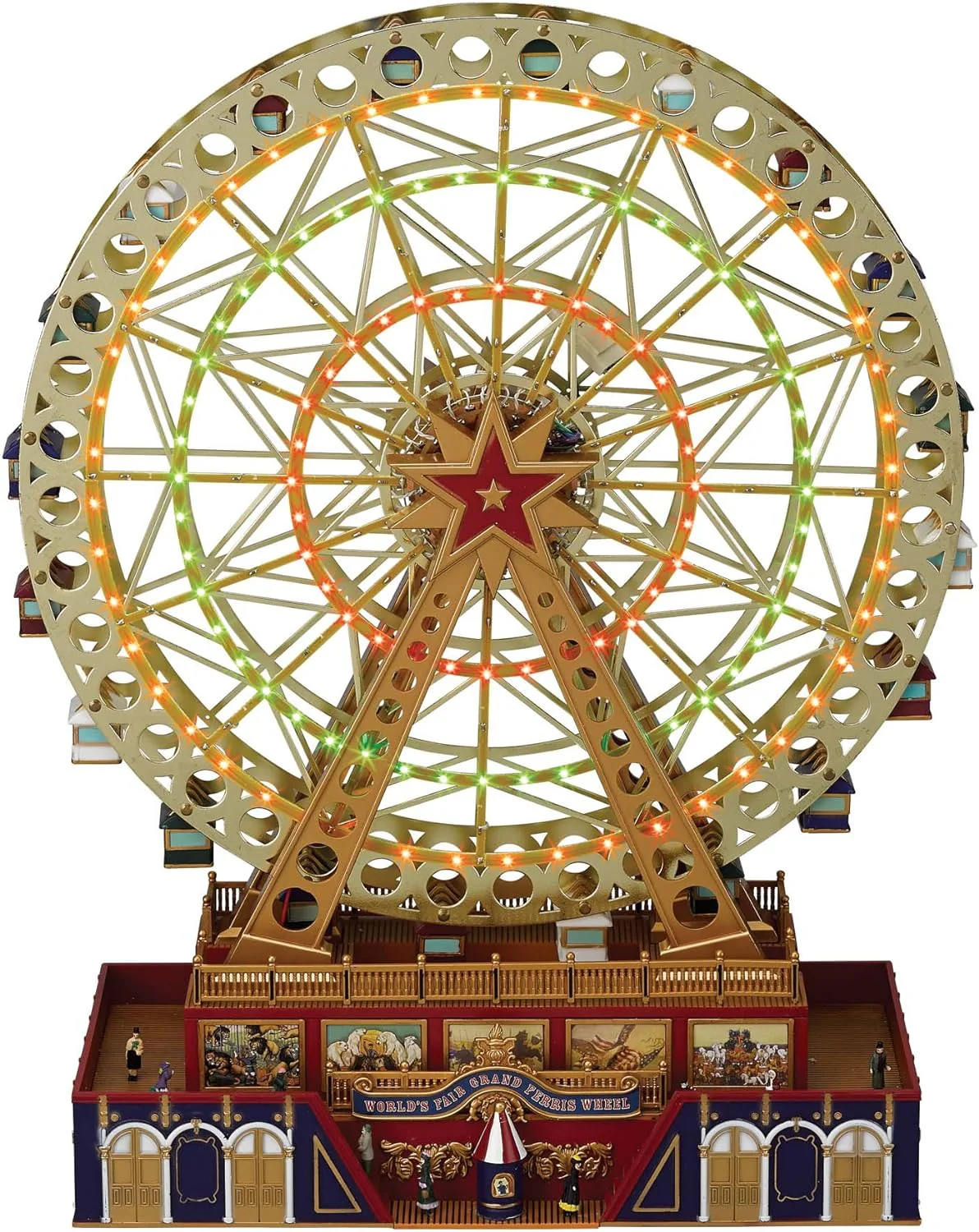 World's Fair Ferris Wheel Musical Animation Indoor Christmas Decor, 15