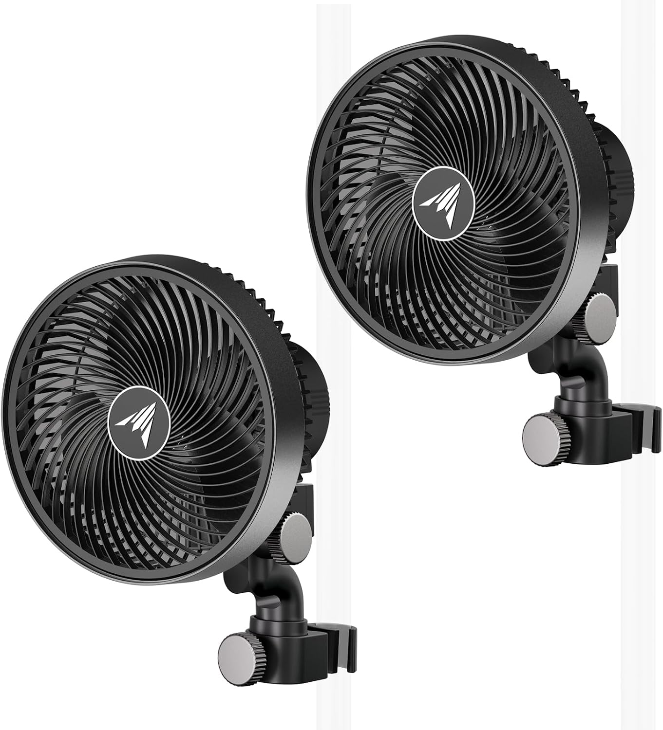 AC Infinity CLOUDRAY S6 (2er-Pack) – Clip-Ventilator 150mm für Grow Zelte, mit langlebigem EC-Motor, 10 Windstufen, 10 Oszillationsstufen, für Umluft und Kühlung im Indoor Grow