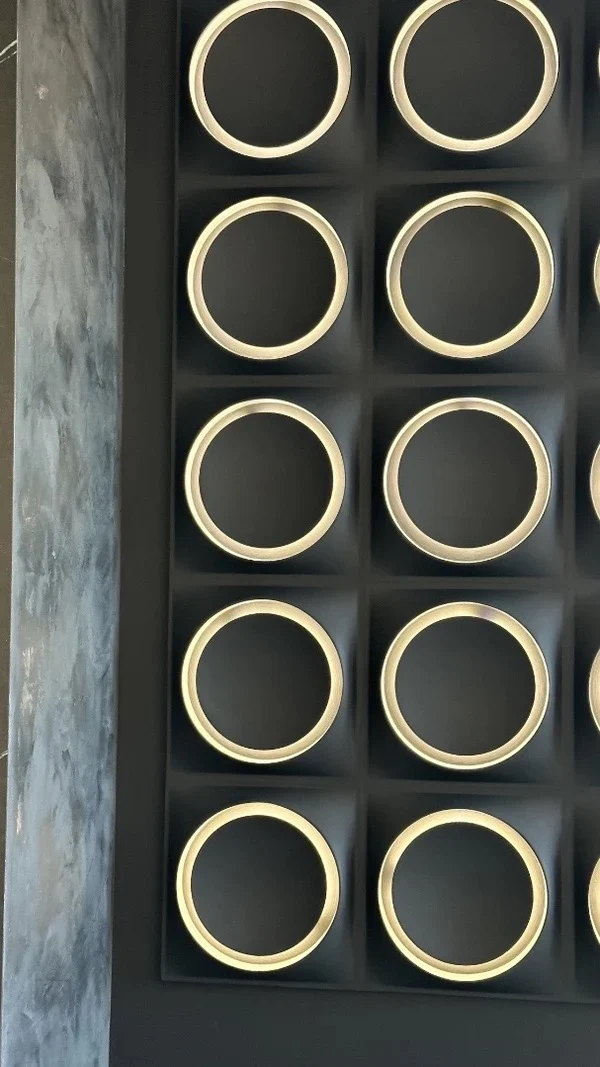 GYPSUM 3D WALL PANEL | COSMIC 0212 + LED MEDIUM