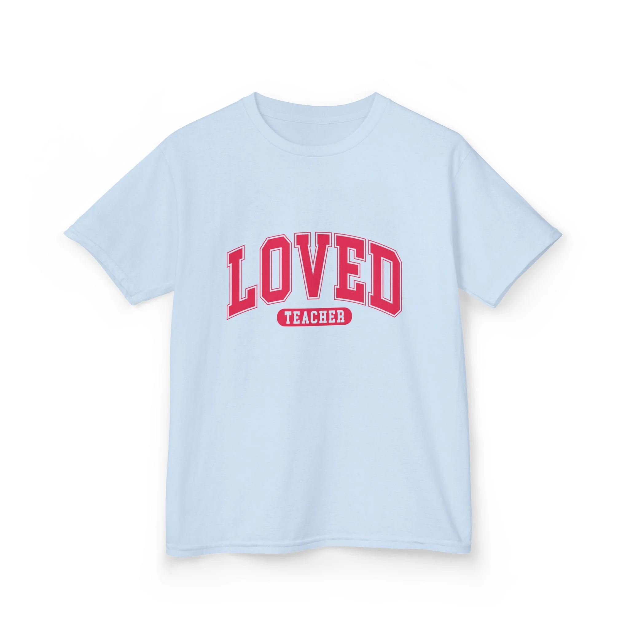Loved Teacher Kids Tee | School Staff Shirt, Teacher Appreciation