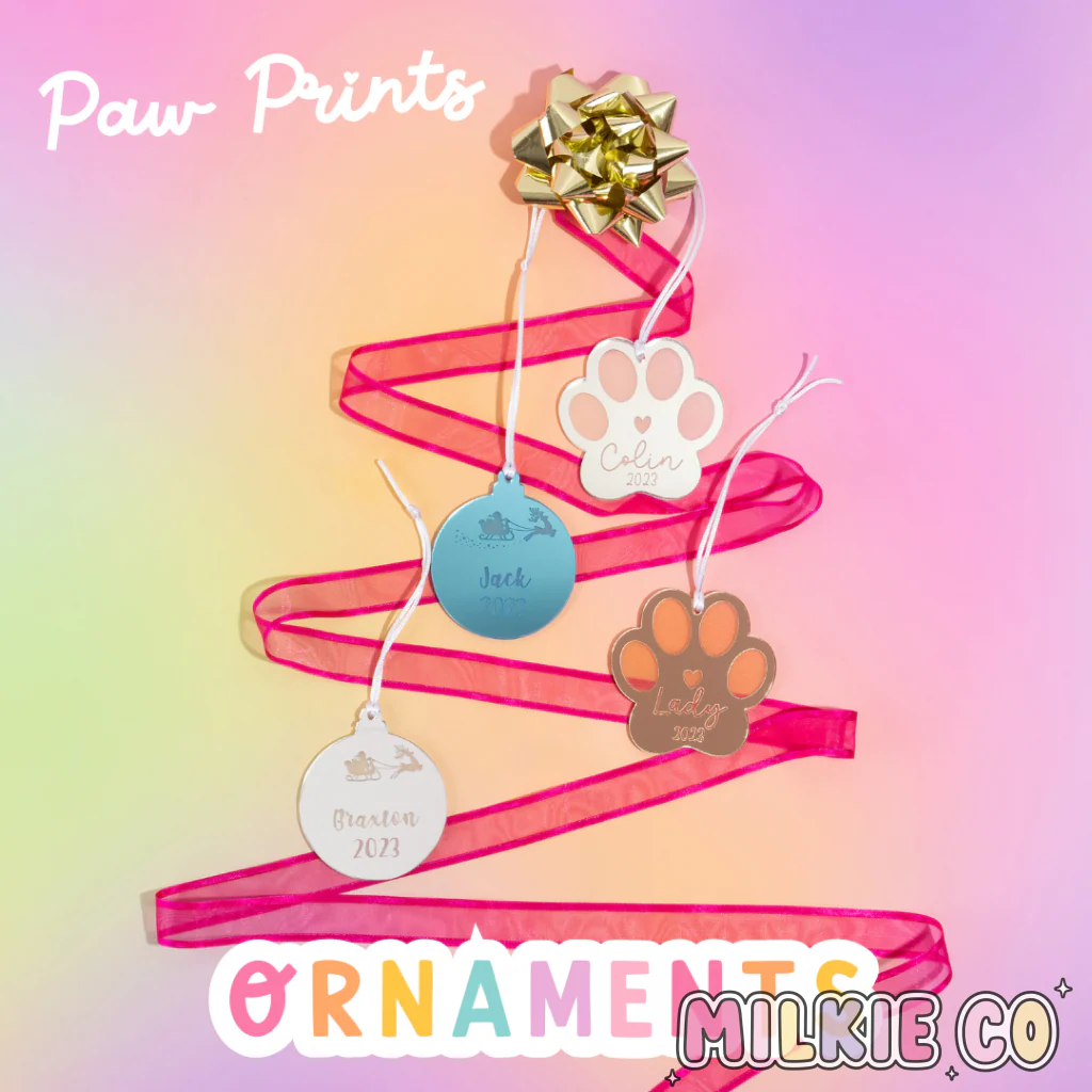 Paw Print Ornament (2019-2024)