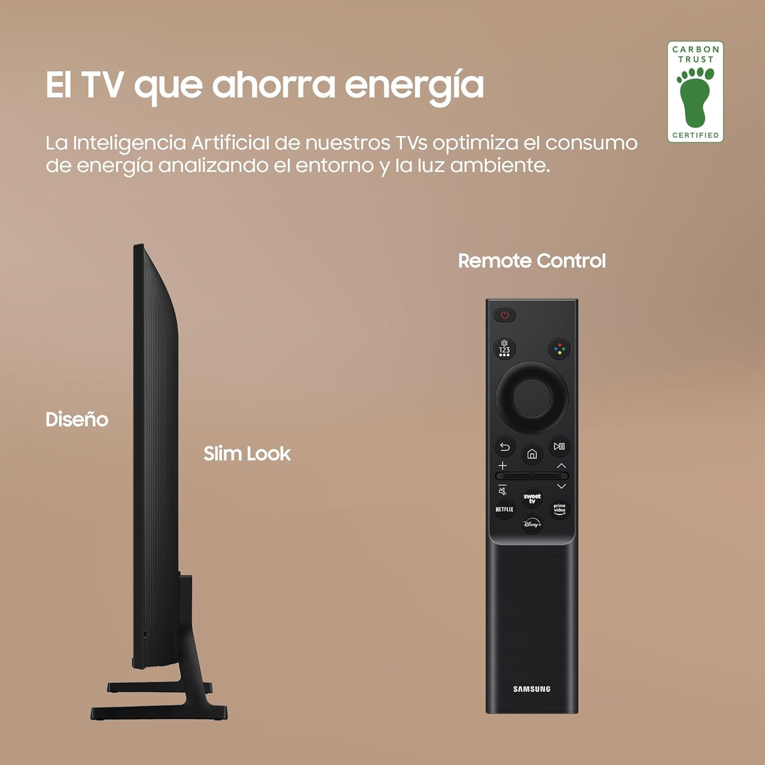 TV Crystal UHD 2024 50DU7105 Smart TV de 50