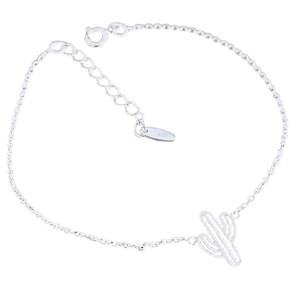 Laihas Prestige Enduring Cactus Sterling Silver Bracelet