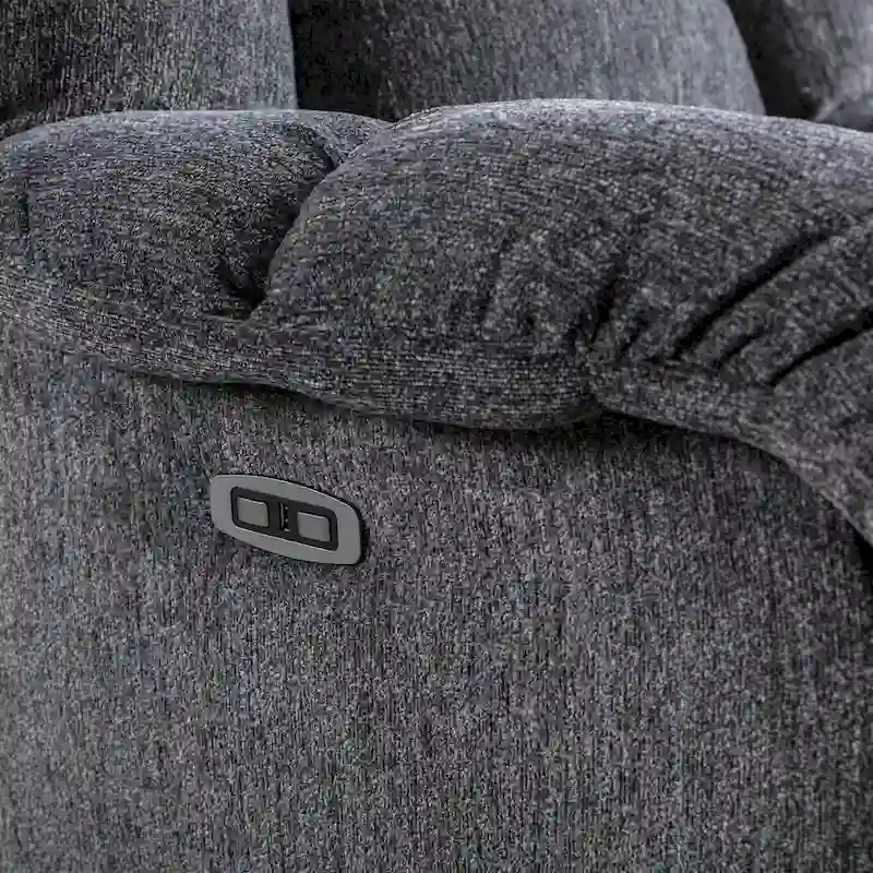 Chenille Power Standard Recliner Chair