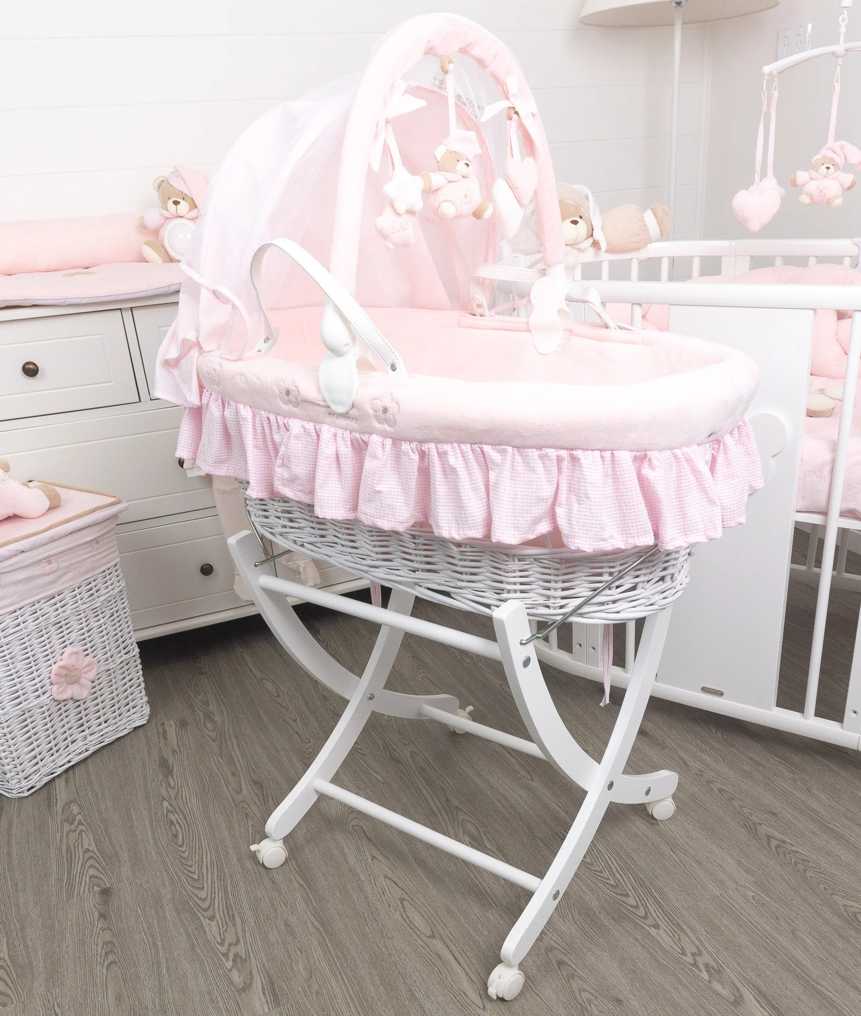 Bassinet Set | Pink
