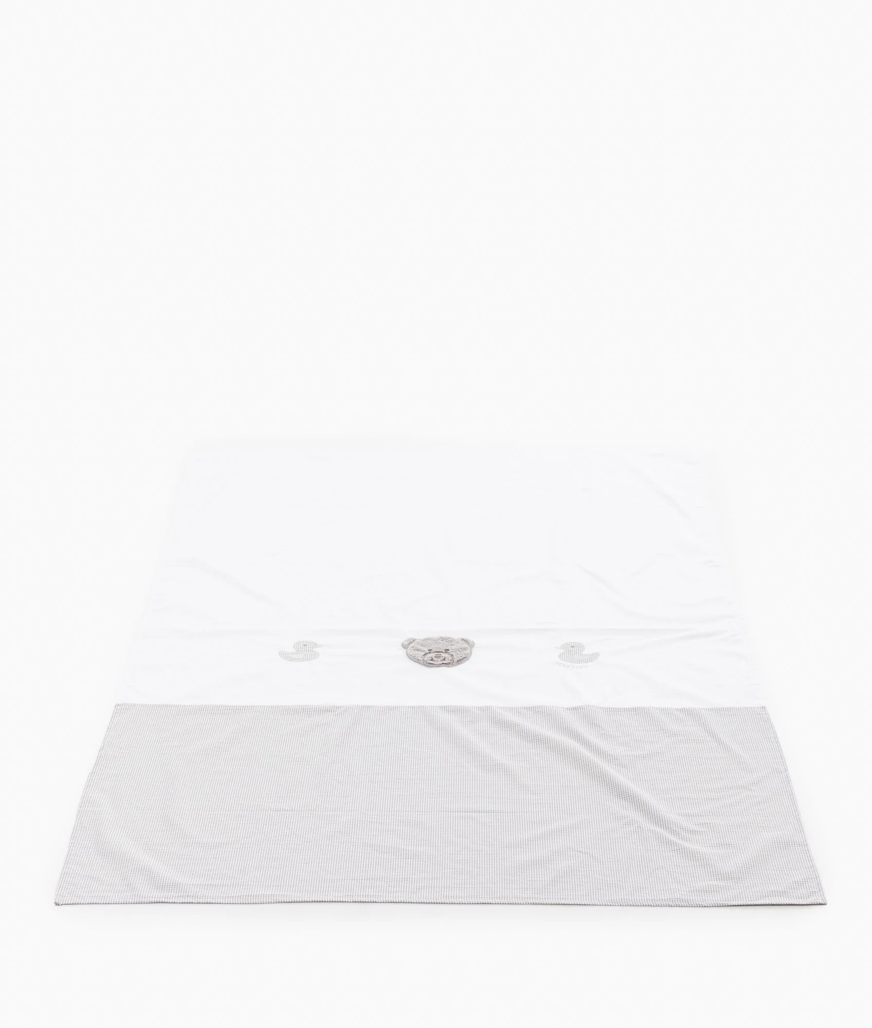 Flat Sheet | White & Grey