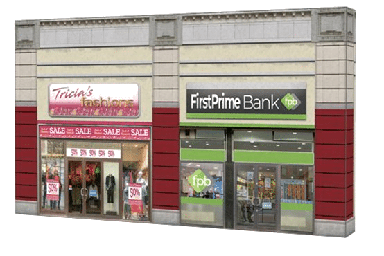 Fashion Store and Bank