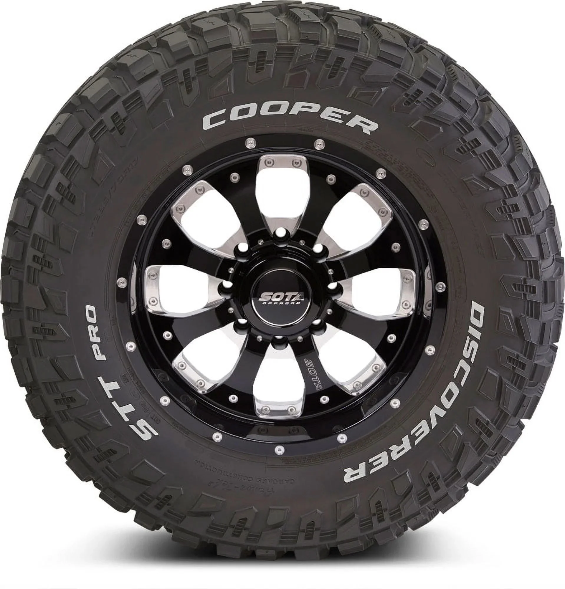 Set of 4 Cooper Discoverer STT Pro LT275/70R18/10 125P Tires �C Heavy Duty All-Terrain Performance