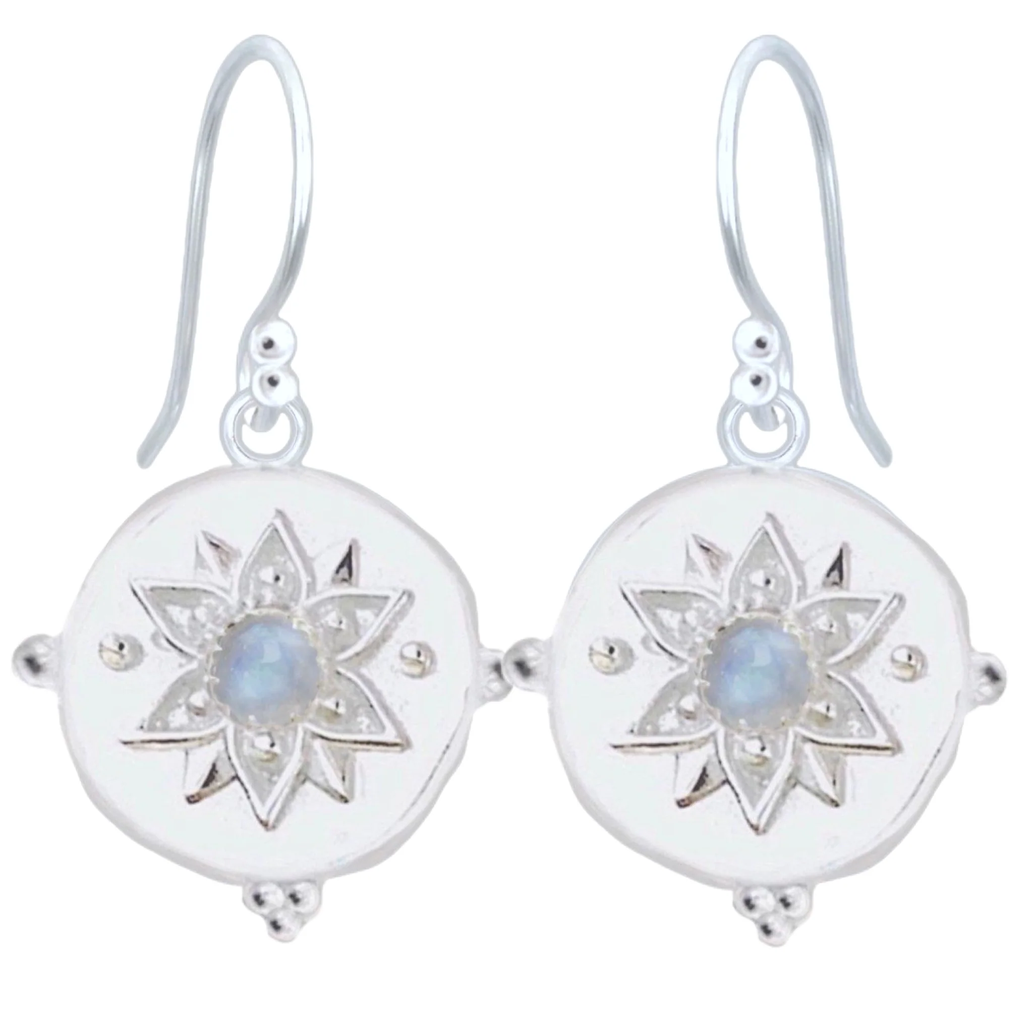 Laihas Large Vera May Moonstone Earrings