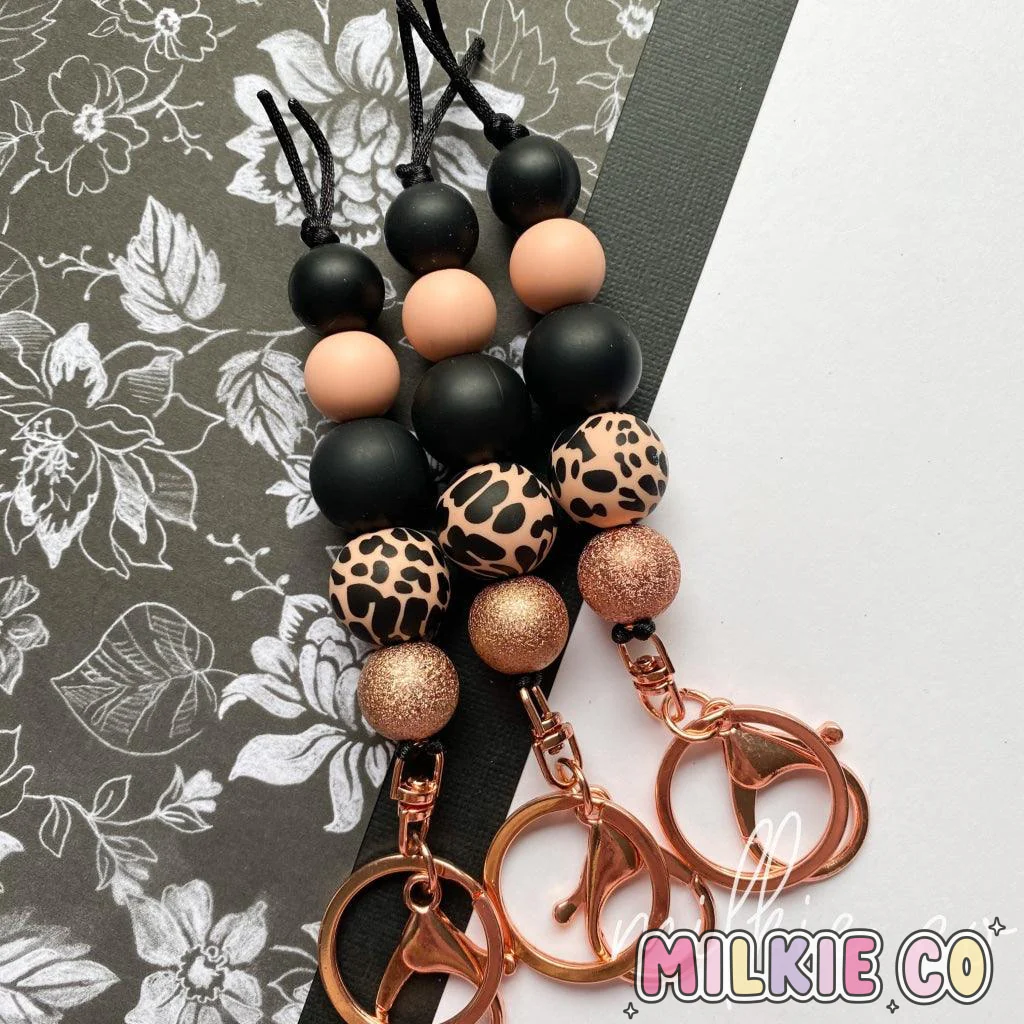 Brylie Beaded Keychain