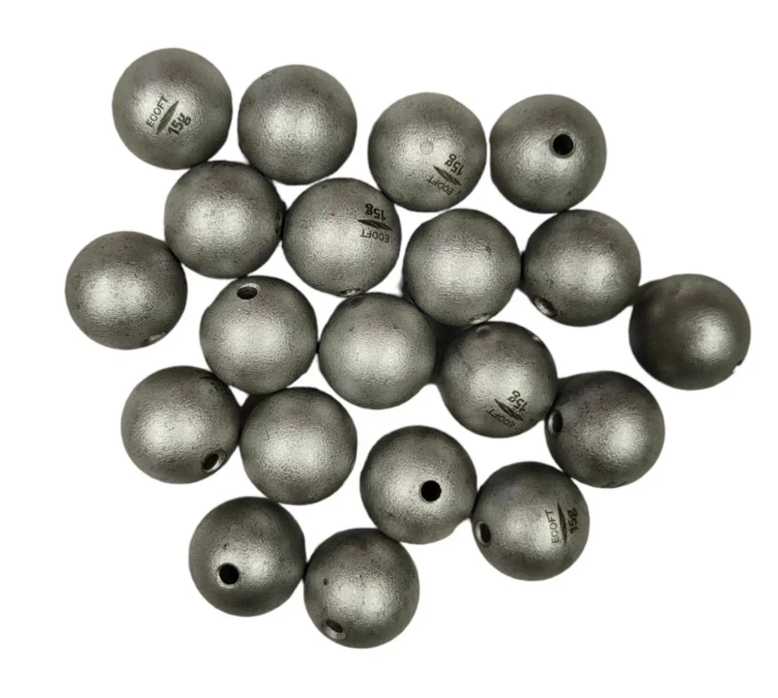 60 x Environment Friendly Alloy Steel Sinkers  10g, 30g, 40g Multisize