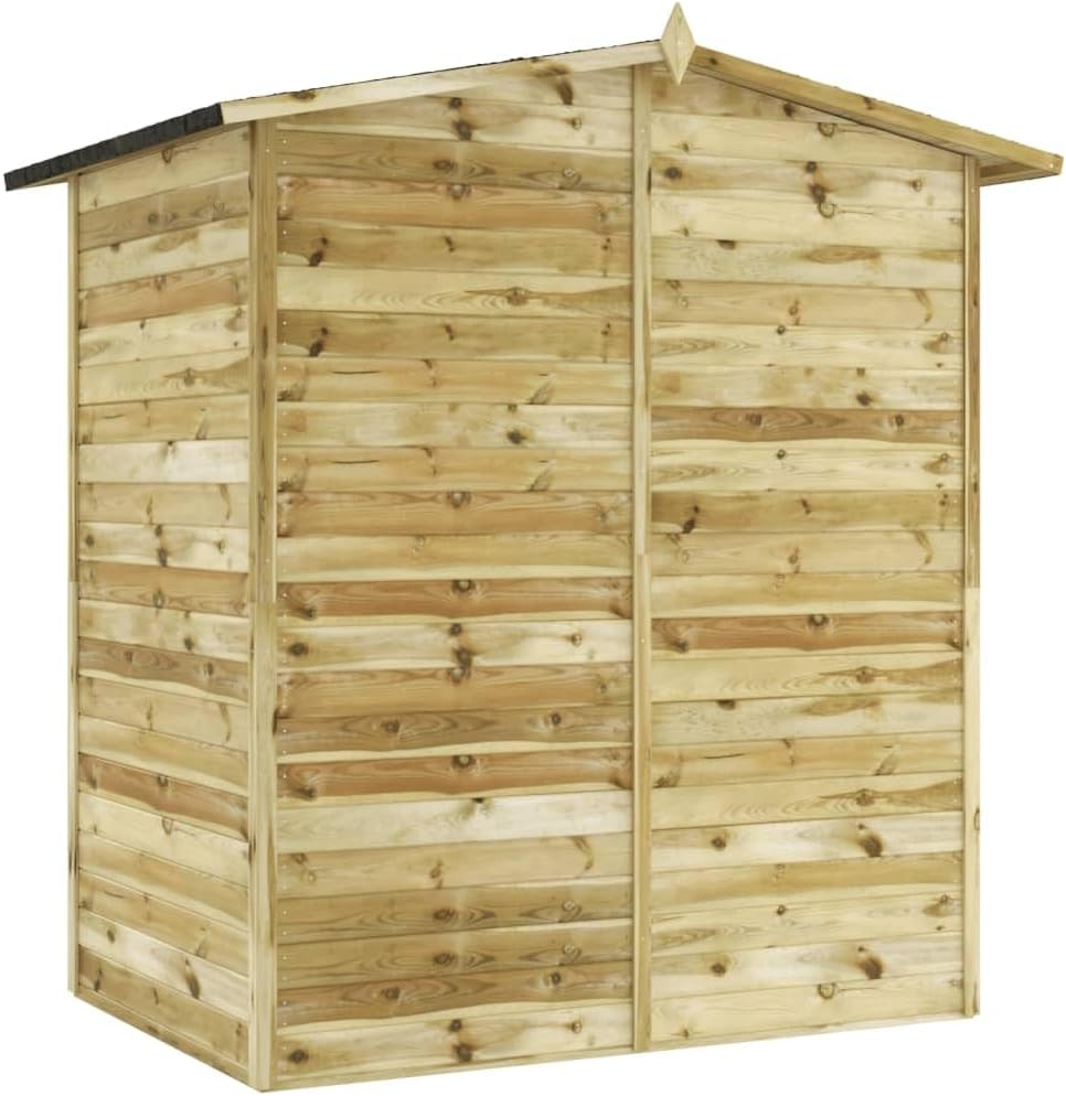 Gartenhaus Schuppen, Tool Shed Garden Shed, Storage Shed, Wooden Garden, 1,5 x 2 m Kiefernholz Imprägniert