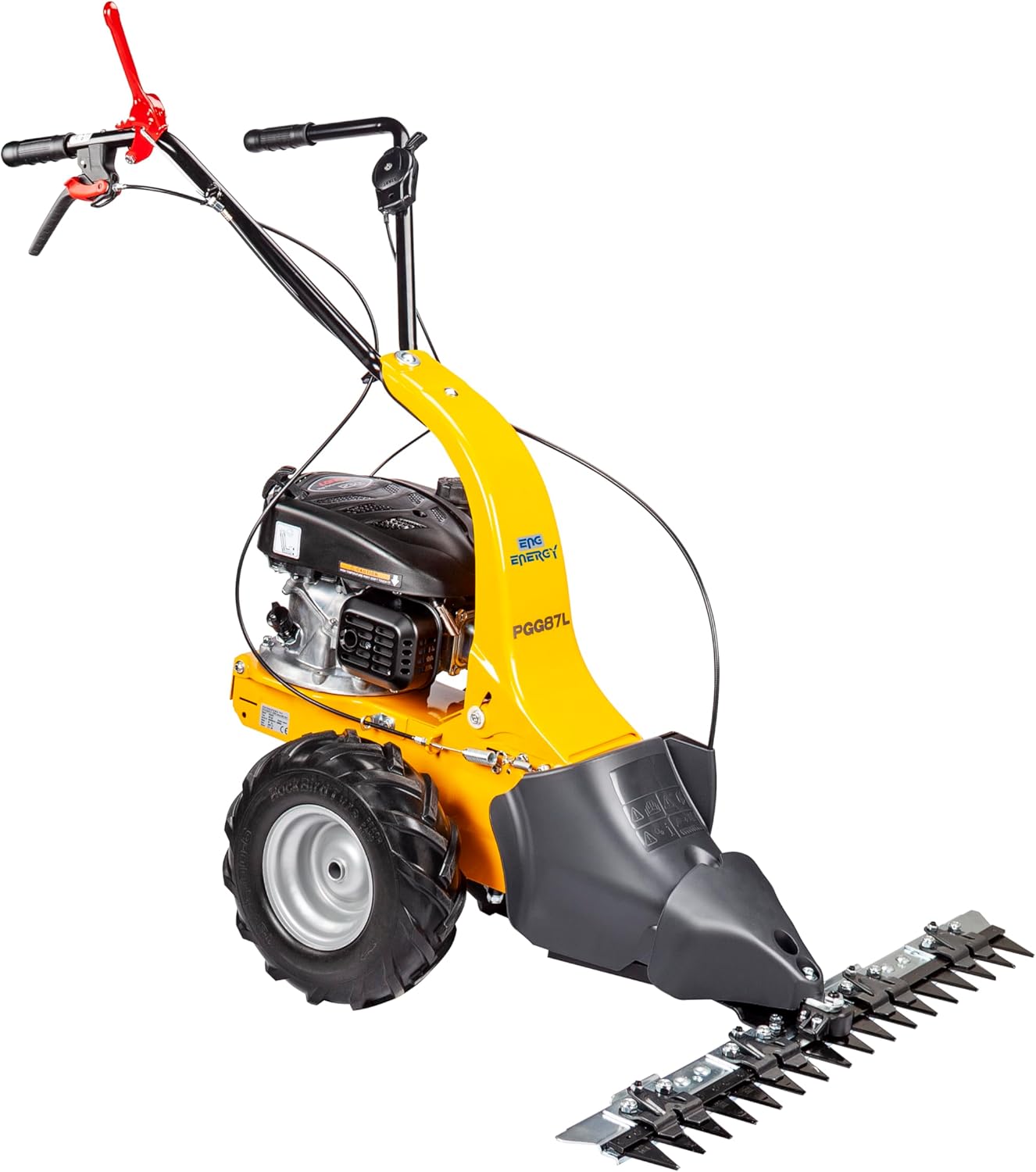 Motofalciatrice a Scoppio BIORTO Mod.PGG87L Loncin Falciatrice Motofalce Semovente