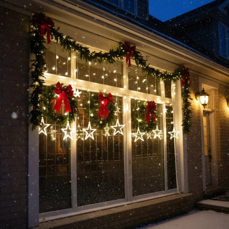 TWINKLELINE – LED Sterrenlichtjesketting voor gezellige kerstavonden
