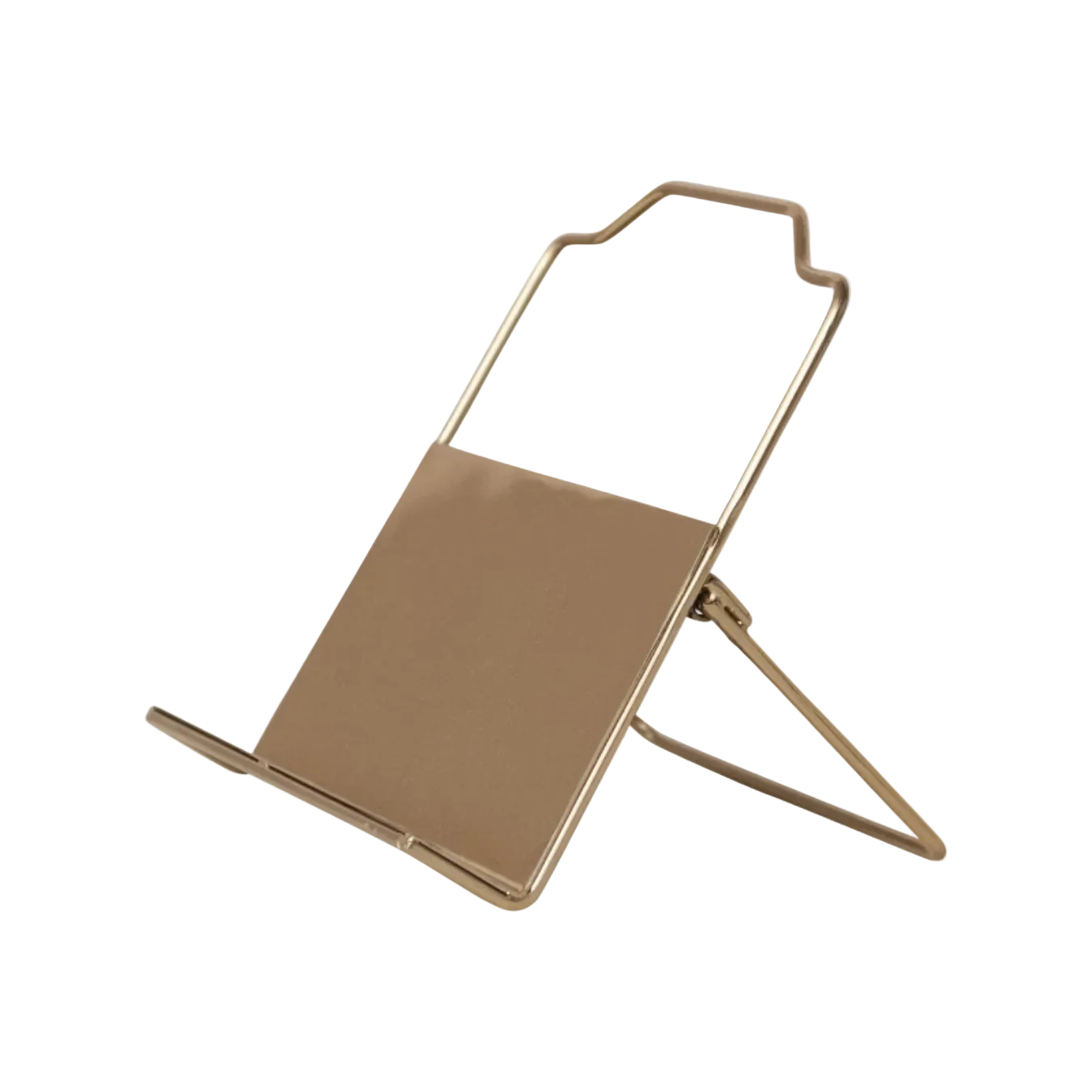 Gold Metal Foldable Book Holder
